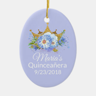 Foto Quinceñera Keepake Ornament