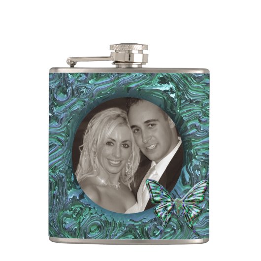 Foto-Rahmen-2-Maske Flachmann (Vorderseite)