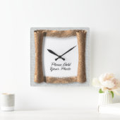 Foto-Rahmen-7-Wandleuchte Quadratische Wanduhr (Zuhause)