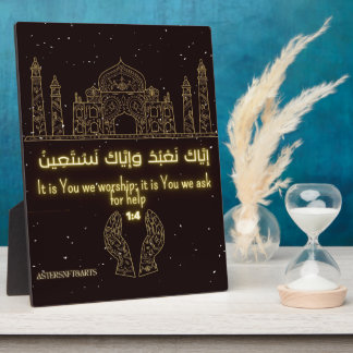 Foto-Rahmen, Display-Plakette mit 8x10 Fotoplatte