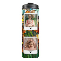 Foto-Rahmen für Blume aus Hartglas