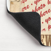 Foto-Rahmen für gewollt Poster Mousepad (Ecke)