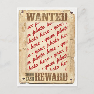 Foto-Rahmen für gewollt Poster Postkarte