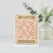 Foto-Rahmen für gewollt Poster Postkarte (Stehend Vorderseite)