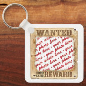 Foto-Rahmen für gewollt Poster Schlüsselanhänger (Vorderseite)