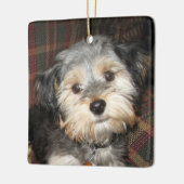 Foto-Rahmen für Heimtiere - Name auf der Rückseite Keramikornament (Links)