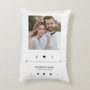 Foto-Rahmen für Musikplayer Personalisiert Dekokissen