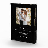Foto-Rahmen für Musikplayer Personalisiert Fotoblock (Rechts)