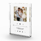 Foto-Rahmen für Musikplayer Personalisiert Fotoblock (Rechts)