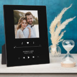 Foto-Rahmen für Musikplayer Personalisiert Fotoplatte<br><div class="desc">Spaß und skurriles Foto-Design mit Musik-Player-Mockup.</div>