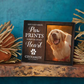 Foto-Rahmen für Pet-Memorial-Keepake Fotoplatte (Seite)