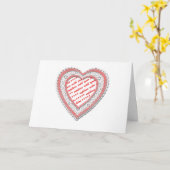 Foto-Rahmen in Form von Schnürsenkel Karte (Gelbe Blume)