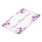 Foto-Rahmen mit Blume Magnet (Linke Seite)