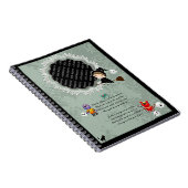 Foto Rahmen mit Hexe, Monster, Geist, Katze Notizblock (Rechte Seite)