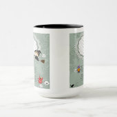 Foto Rahmen mit Hexe, Monster, Geist, Katze Tasse (Zentrum)