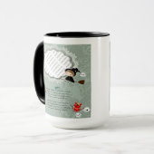 Foto Rahmen mit Hexe, Monster, Geist, Katze Tasse (Vorderseite Links)