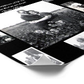 Foto-Rahmen mit mittlerem Foto | LIEBE Poster (Ecke)