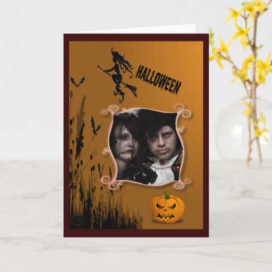 Foto-Rahmen, Rotzunge, Jack oder Laternenkarte Karte (Gelbe Blume)