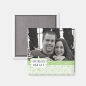 Foto-Rahmen Save the Date Magnet (Vorderseite/Rückseite)
