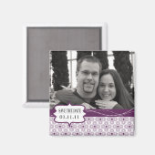 Foto-Rahmen Save the Date Magnet (Vorderseite/Rückseite)