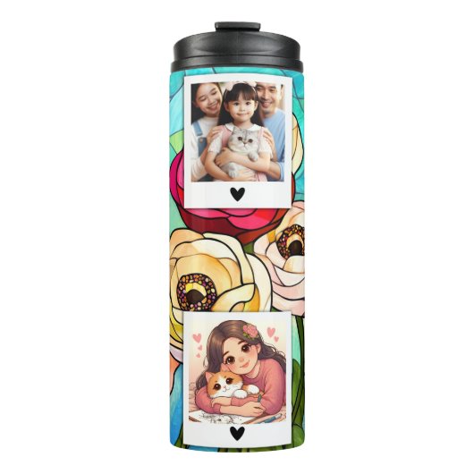 Foto-Rahmen Thermosbecher (Vorderseite)