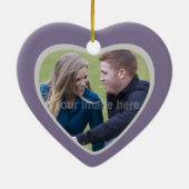 Foto-Rahmenlovebirds-Andenken-Verzierung Keramik Ornament (Hinten)