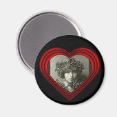 Foto-Rahmenvorlage für perfekte Herzstücke Magnet (Vorderseite/Rückseite)