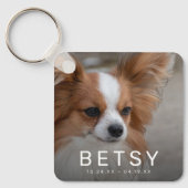 Foto-Rainbow-Bridge Schlüsselanhänger (Vorderseite)