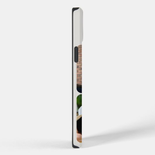 Foto Raster 4 Bilder Name oder Einleitung Neutral Case-Mate iPhone Hülle (Rückseite / Rechts)