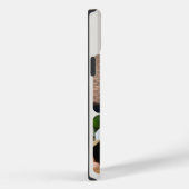 Foto-Raster 4 Bilder Name oder Initialen Neutral Case-Mate iPhone Hülle (Rückseite / Rechts)
