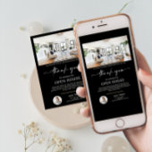 Foto Real Anwesen Open House Script Danke Karte