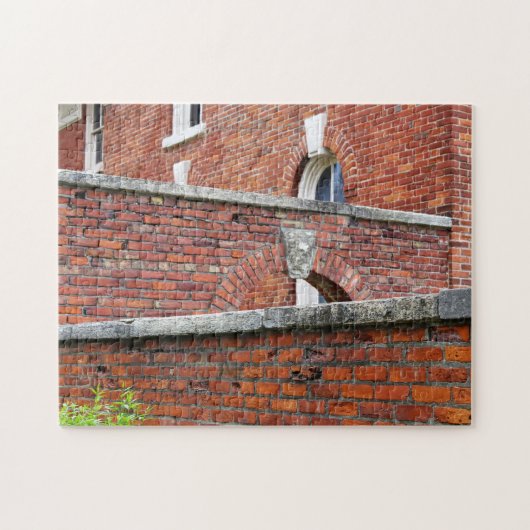 Foto "Red Brick Walls & Arches" Puzzle (Horizontal)