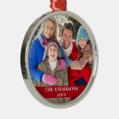 Foto Red Ornament Aus Metall (Rechts)