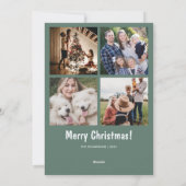 Foto Red Ugly Sweater Weihnachten Feierliche Muste (Rückseite)