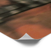 Foto Reflection Wasserlilie Plakatdruck Poster (Ecke)