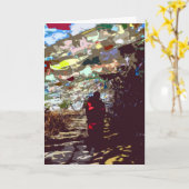 Foto-Reihe: Mönch Karte (Gelbe Blume)