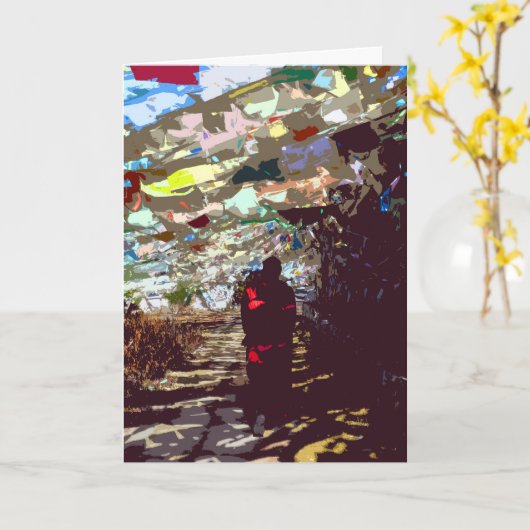 Foto-Reihe: Mönch Karte (Gelbe Blume)