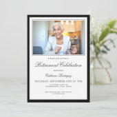 Foto Rente Party Feier Einladung (Stehend Vorderseite)