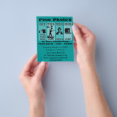 Foto-Requisiten-Schild Flyer (Gruppe)