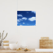 Foto "Restful Clouds" Poster (Küche)