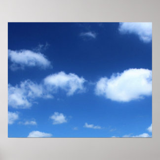 Foto "Restful Clouds" Poster