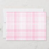 Foto Retro Coquette Pink Bow Abschluss Ankündigung (Rückseite)