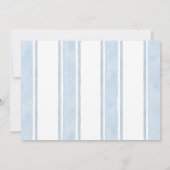 Foto Retro Hand Drawn Blue Abschluss Ankündigung (Rückseite)