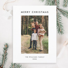 Foto Retro Karierter Grußurlaub Postkarte