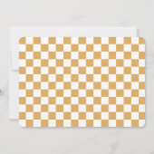 Foto Retro Type Abschluss Ankündigung (Rückseite)