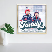 Foto Retro Typografie Personalisiert