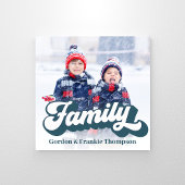 Foto Retro Typografie Personalisiert