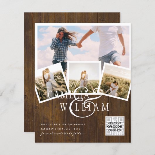 FOTO "Rett-DATEN" - Gemischte Farben (Vorne/Hinten)