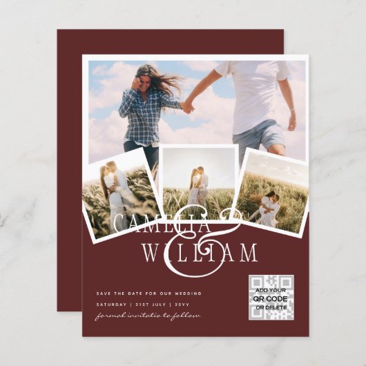 FOTO "Rett-DATEN" - Gemischte Farben (Vorne/Hinten)