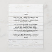 FOTO "Rett-DATEN" - Gemischte Farben Flyer (Hinten)